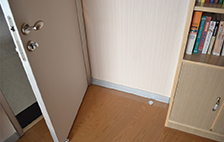 What should I do to maintain the ecological door?