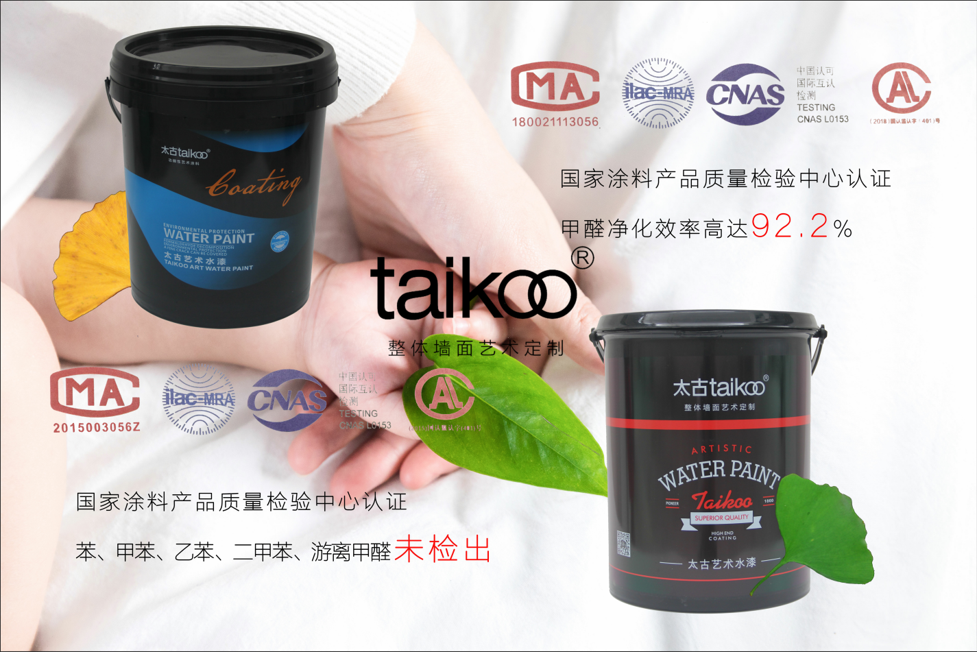 太古艺术水漆—让家更环保，制造专属你的天然氧吧
